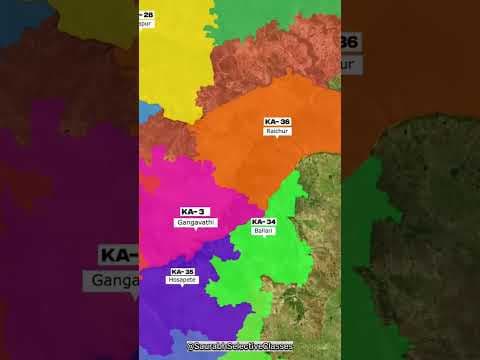 RTO Codes Of Karnataka, Karnataka Ke RTO Codes #saurabhselectiveclasses #trendingvideo